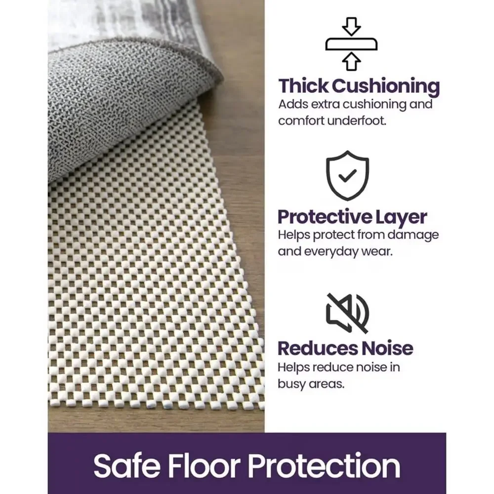 DEXI Non-slip Rug Wood Floor Protector 3'x10' New In Package
